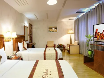 Grand-Deluxe-Dreibettzimmer — Elios Hotel